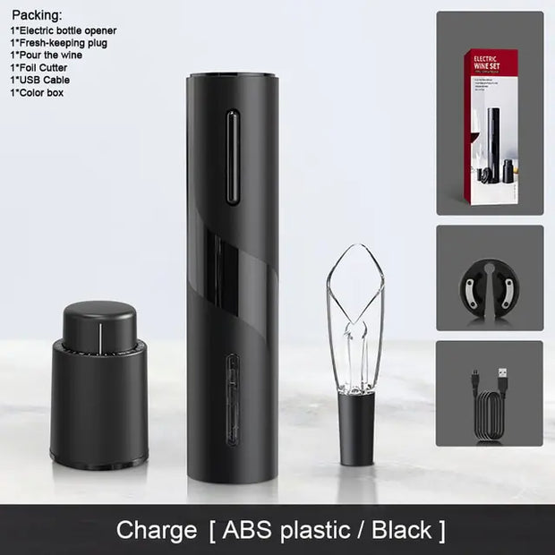 bottle opener, electric bottle opener, wine bottle openerOne-click Electric Wine Bottle Opener - Premium  from Nobles Store - Just $26.50! Shop now at Nobles Store