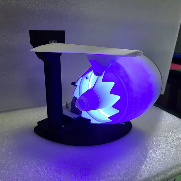 Building & Construction Toys, Model Building, Toys & HobbiesUSB Jetfan Desktop Turbofan Engine Fan Blue Light Upgraded Version with Humidifier and Blue Tail Light - Premium  from Nobles Store - Just $167.01! Shop now at Nobles Store