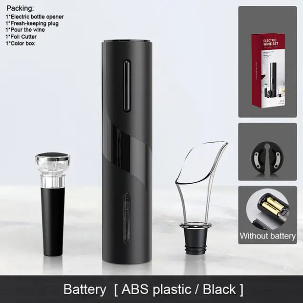 bottle opener, electric bottle opener, wine bottle openerOne-click Electric Wine Bottle Opener - Premium  from Nobles Store - Just $26.50! Shop now at Nobles Store