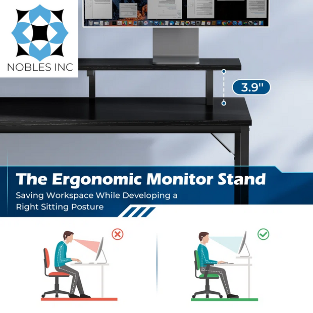 All categoriesKamai 54" Desk, L Shaped Desk, Computer Desk, L Desk, Corner Desk, Desks with LED Light, Writing Desk, White Desk, Gaming Desk, Desk for Gaming - Premium  from Nobles Store - Just $124.01! Shop now at Nobles Store