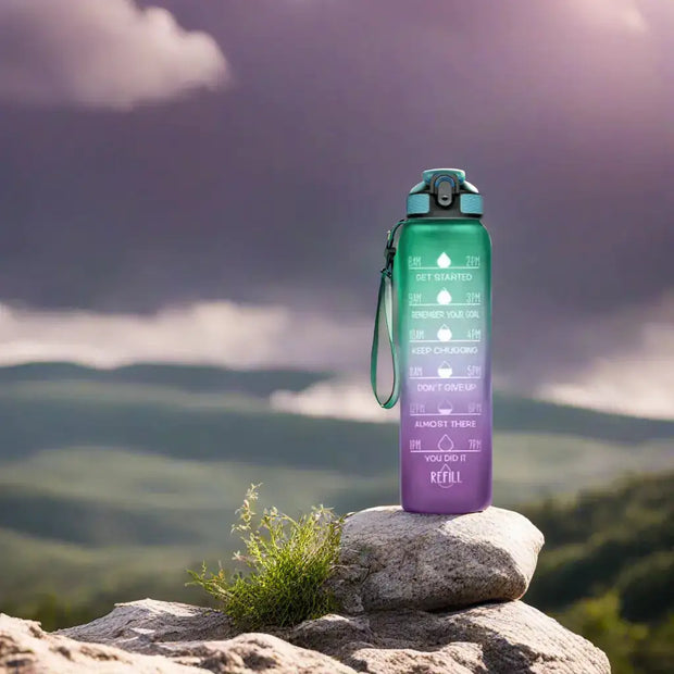 Bottle, Motivational, WaterMotivational Water Bottle - Premium  from Nobles Store - Just $31.18! Shop now at Nobles Store