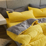 Bedding Set, Duvet CoverCorduroy Velvet Bedding Set - Premium  from Nobles Store - Just $108.27! Shop now at Nobles Store
