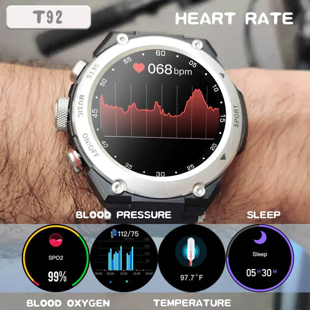 accessory, fitness, gift, gym, smart watchSmart Watch with Earbuds - Premium  from Nobles Store - Just $112.11! Shop now at Nobles Store