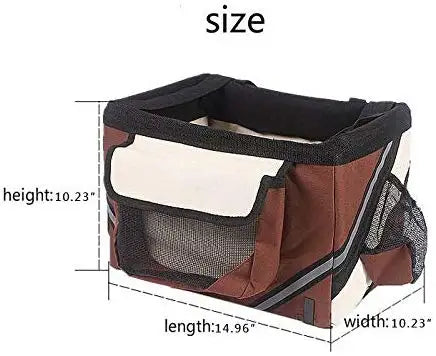 carrier, outdoor, pet supplyPuppy Dog Bicycle Basket Carrier - Premium  from Nobles Store - Just $75.20! Shop now at Nobles Store
