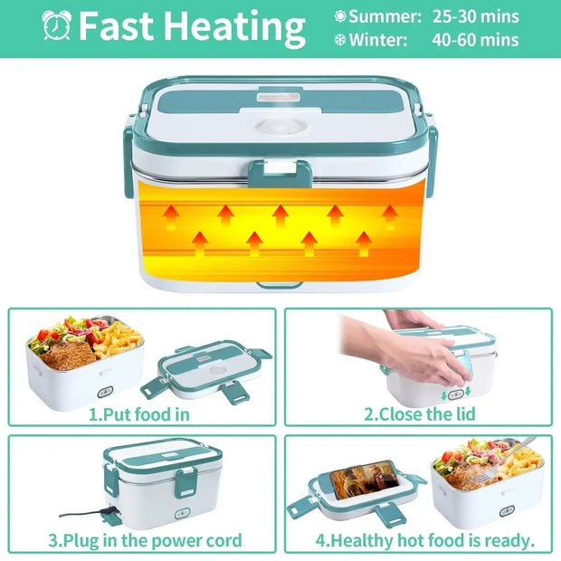 Electric Lunch Box - Premium  from Nobles Store - Just $42.50! Shop now at Nobles Store