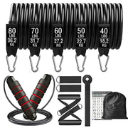 accessory, exercise, fitness, gym, indoor, outdoorFitness Exercises Resistance Bands Set - Premium  from Nobles Store - Just $59.97! Shop now at Nobles Store