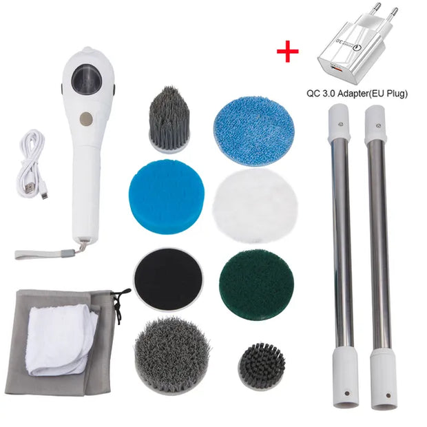 Brush, Cleaning, Household8 in 1 Cleaning Brush - Premium  from Nobles Store - Just $37.86! Shop now at Nobles Store