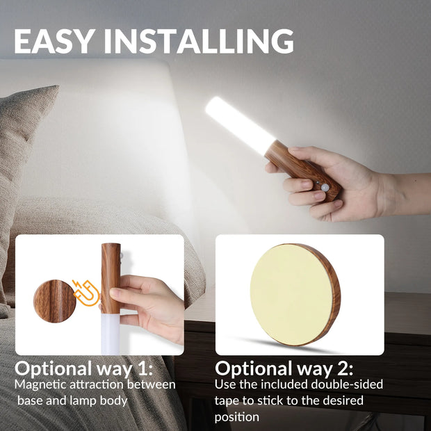 Flashlight, Night LightWood Motion Sensor Light - Premium  from Nobles Store - Just $35.15! Shop now at Nobles Store