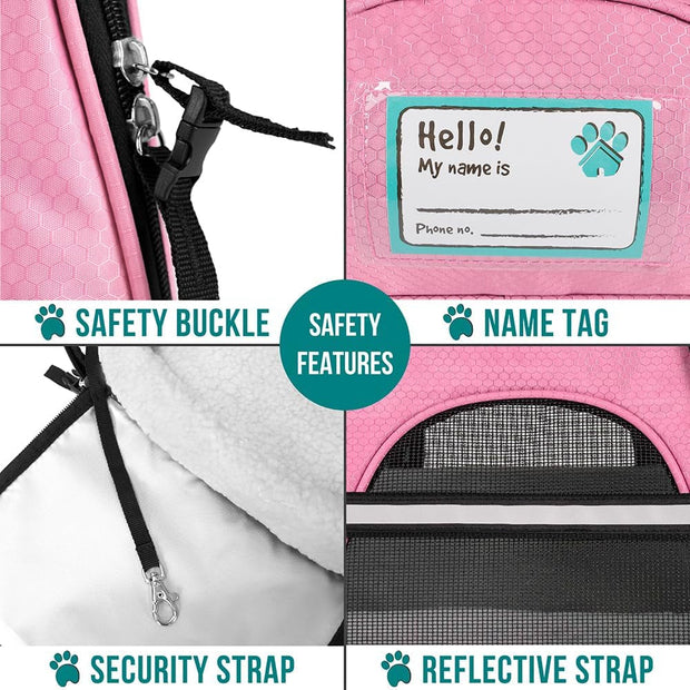 Carriers, Carriers & Travel Products, Dogs, Pet Supplies, Soft-Sided CarriersAirline Approved Pet Carrier for Cat, Small Dogs - Premium  from Nobles Store - Just $56.54! Shop now at Nobles Store