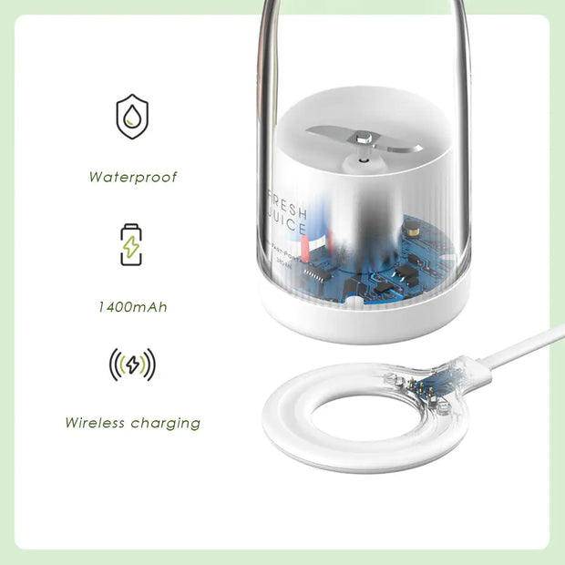 blender, kitchen, mixer, outdoor, portablePortable Blender Bottle w/ Magnetic Charger - Premium  from Nobles Store - Just $99.63! Shop now at Nobles Store